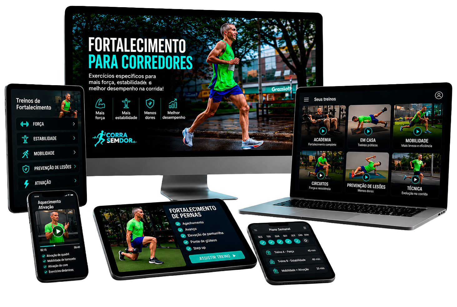 Fortalecimento específico para corredores